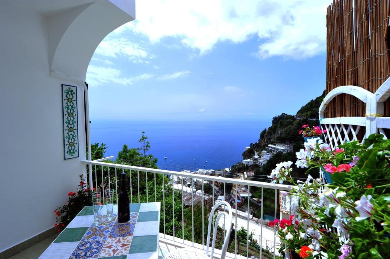 Appartamento Blue Line House Positano Esterno foto