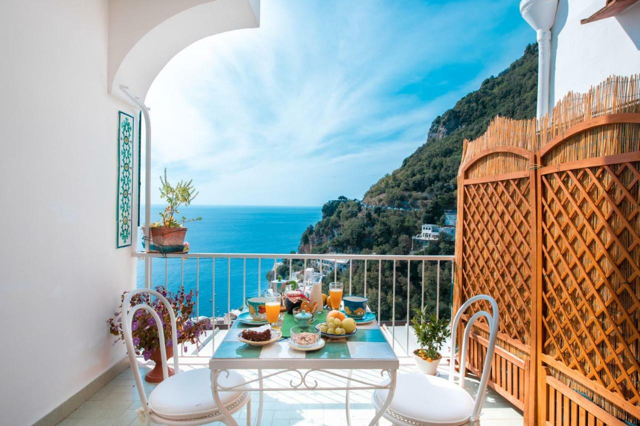 Appartamento Blue Line House Positano Esterno foto