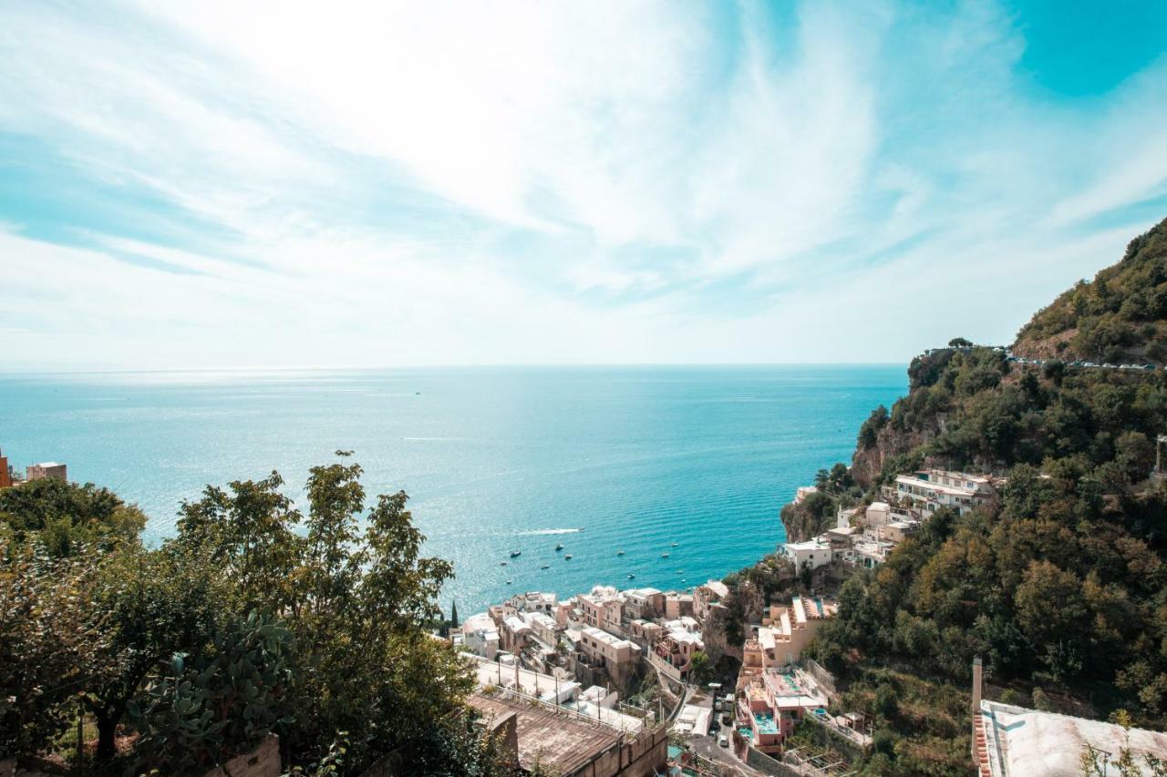 Appartamento Blue Line House Positano Esterno foto