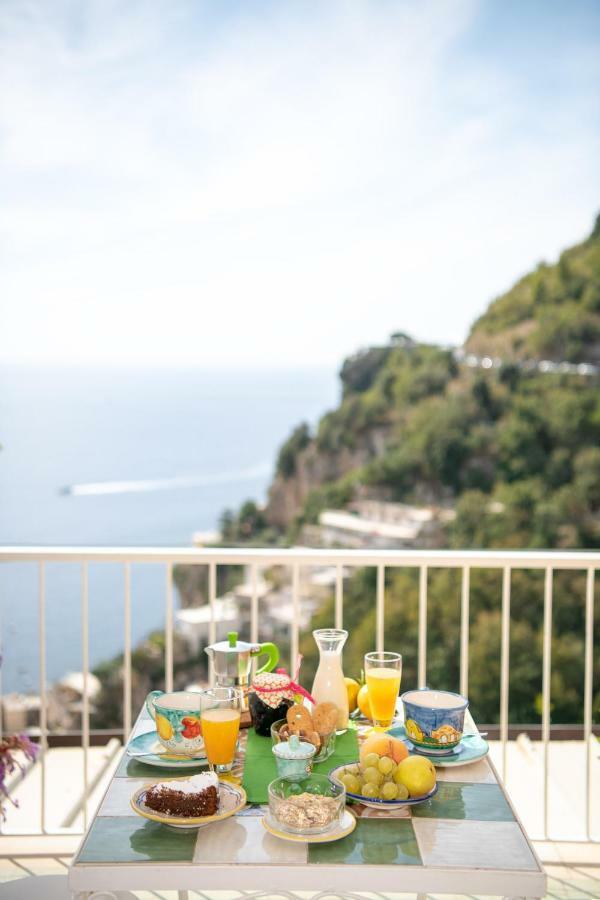 Appartamento Blue Line House Positano Esterno foto